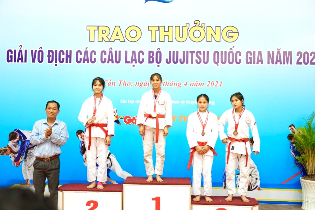Bắc Giang giành 4 Huy chương Vàng giải vô địch các câu lạc bộ Jujitsu quốc gia năm 2024